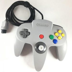 Grey OEM Nintendo 64 N64 Controller